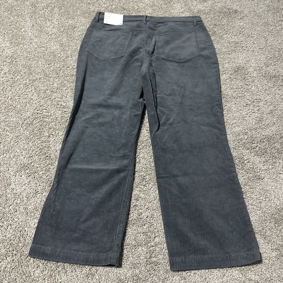 LOFT Gray Corduroy Pants Size 33/16 - Picture 2 of 8